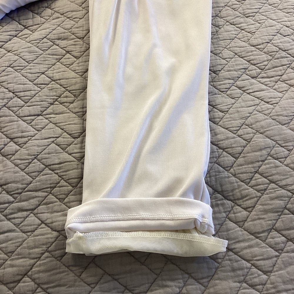 Chico's Easywear White Sweat pants Sz 3 - Picture 13 of 14